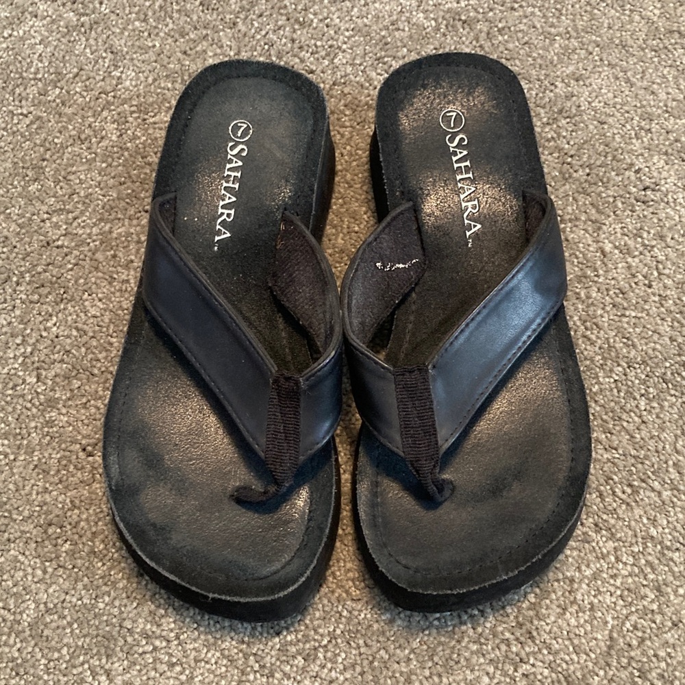 Sahara Black Sandals